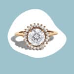 Ring made with Recycled Diamonds