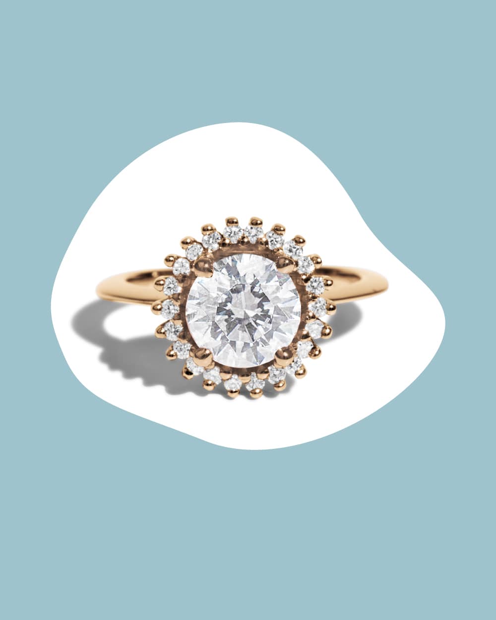Ring made with Recycled Diamonds