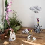 The full JH x BN ceramic jewelry holder collection.