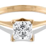 Avens Diamond Princess Ring .75ct