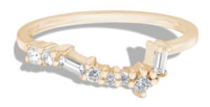 Burst Cluster Diamond Band