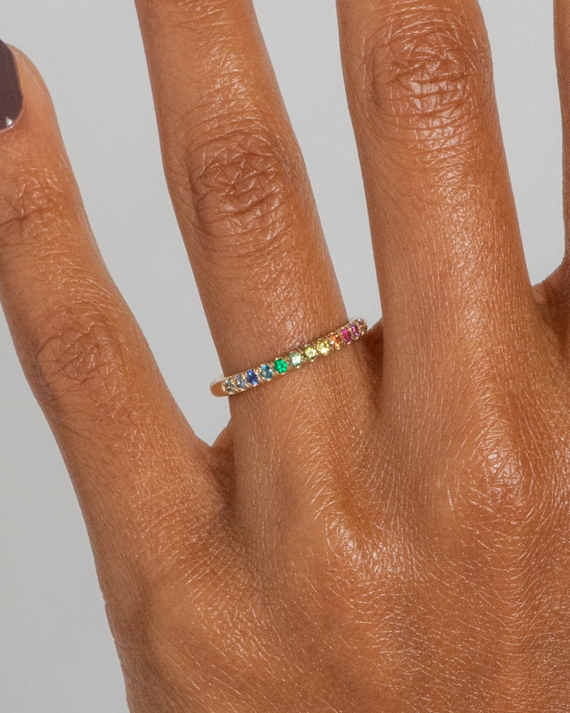 Dez Half Eternity Round Rainbow Band_14Y_WEB2