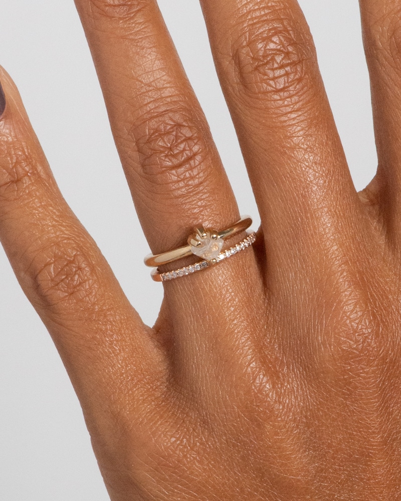 Eternity Half Diamond Narrow Band with Lash Raw Diamond Ring_14R_WEB2