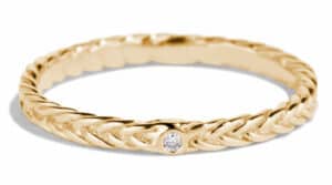 Fishtail Diamond Band