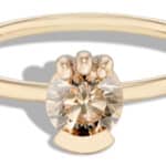 Lash Champagne Diamond Ring .75ct Size 7.25