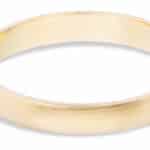Milla Round Narrow Band 3mm
