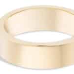 Milla Square Comfort Wide Band 6mm