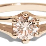 Myrtle Morganite Ring