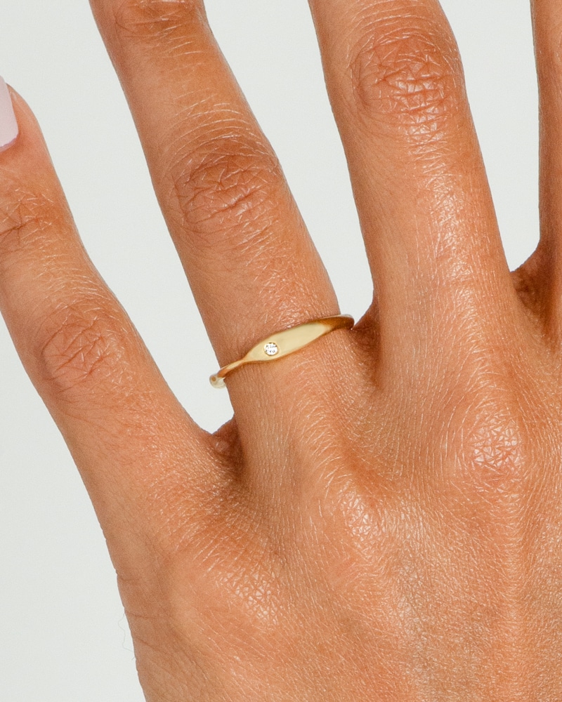 Reticulated One Diamond Band_WEB2