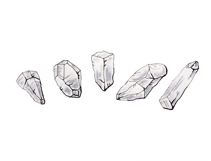 Bario Neal White Sapphire Illustration by Tessa Kennedy