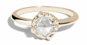 Sol Rose Cut Diamond Ring
