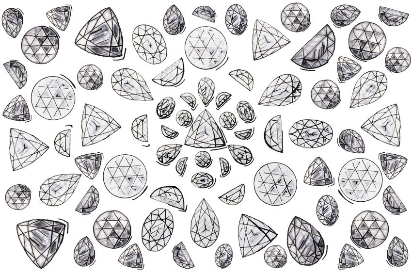 Bario Neal White Sapphire Illustration