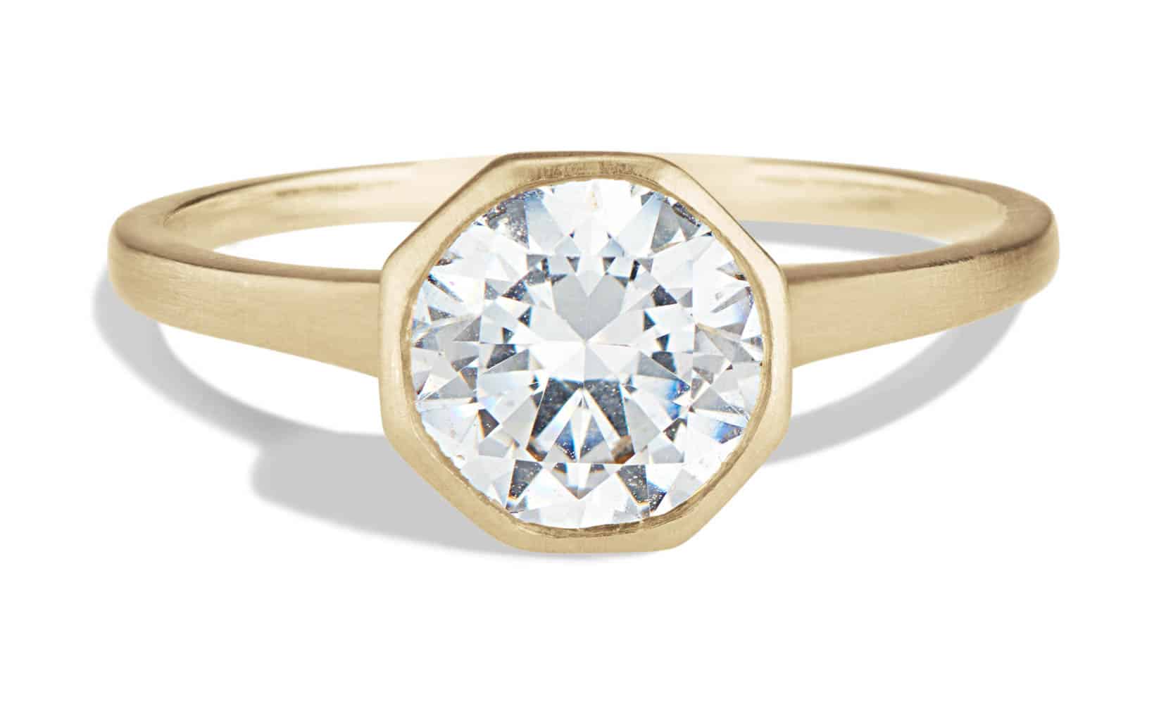 Allium Octad Diamond Ring .75ct