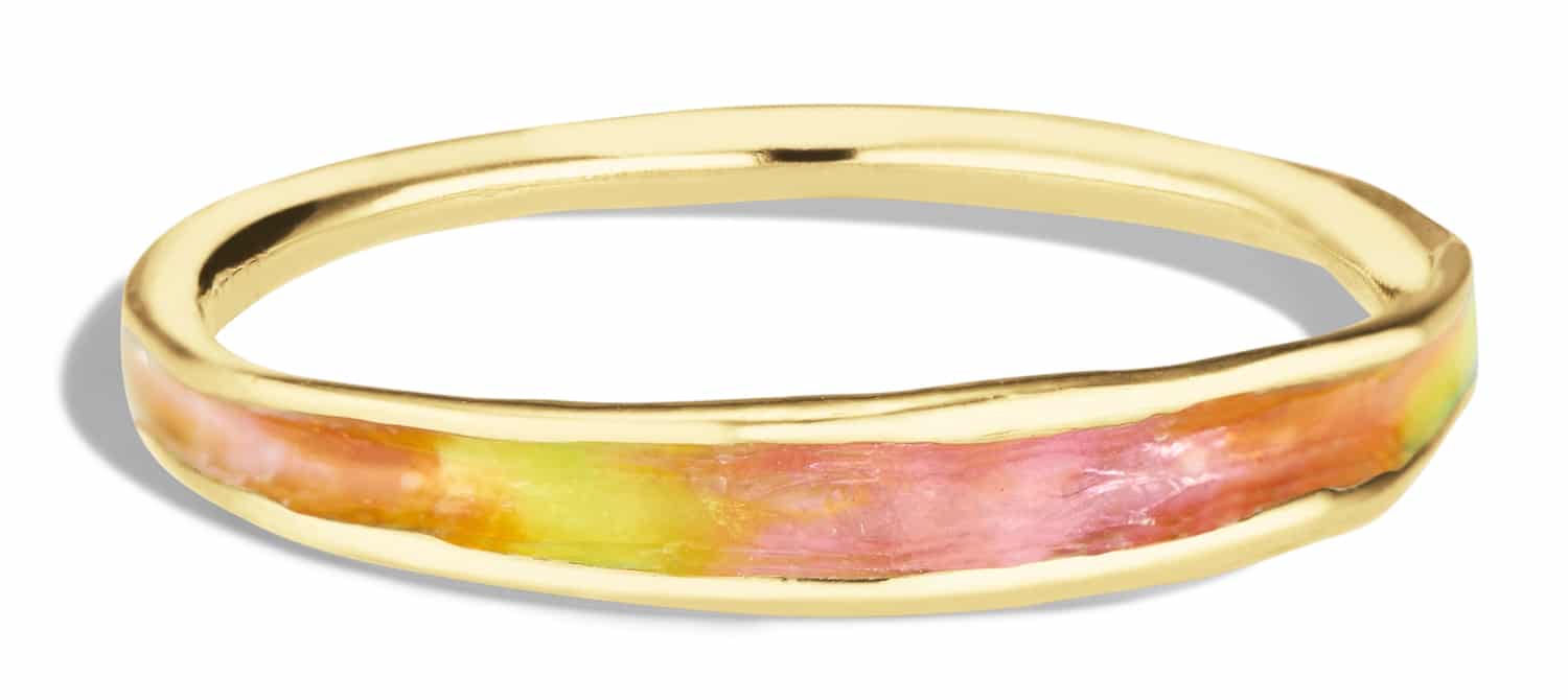 Arc Band with Sun Crush Enamel