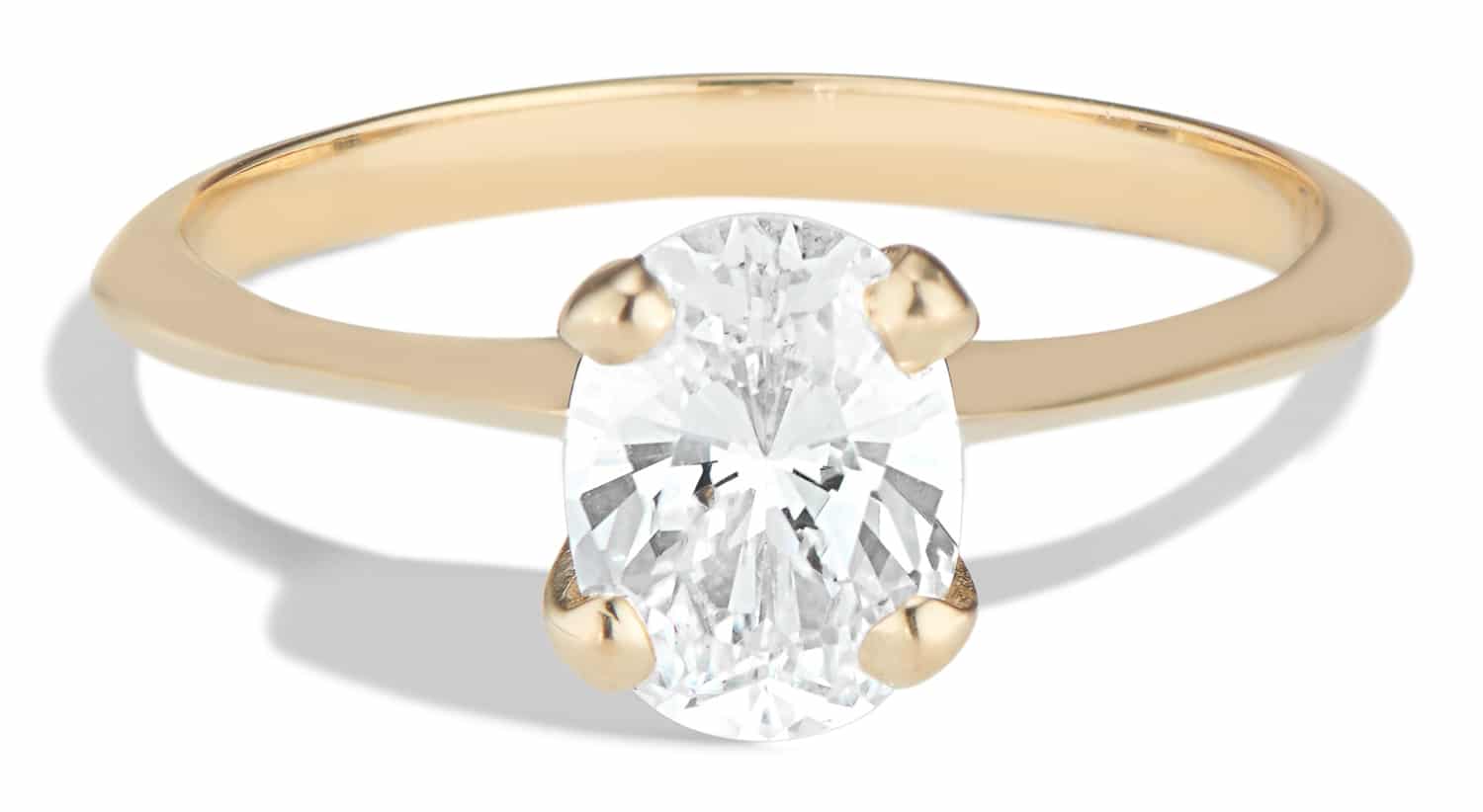 Avens Diamond Oval Ring