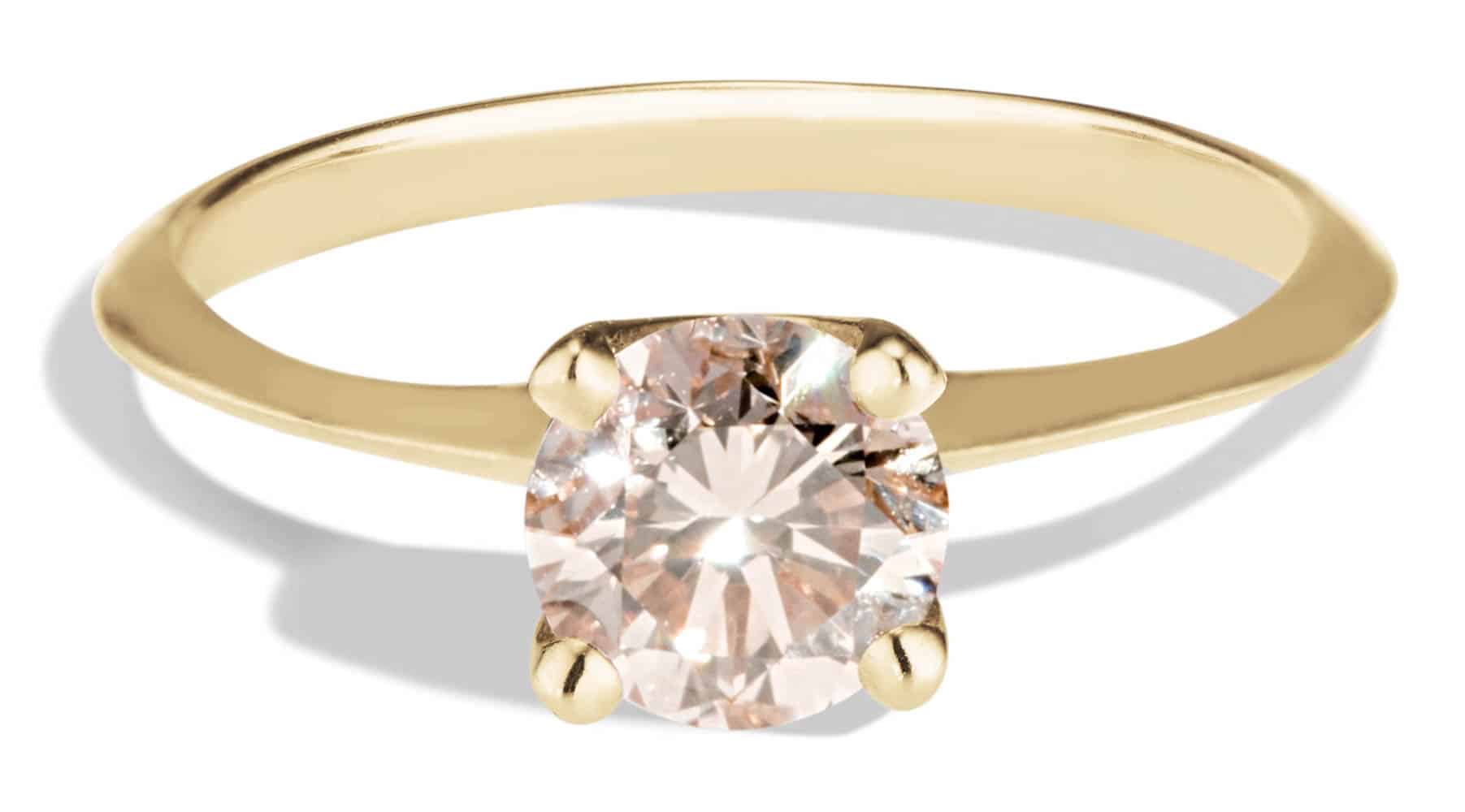 Avens Morganite Ring