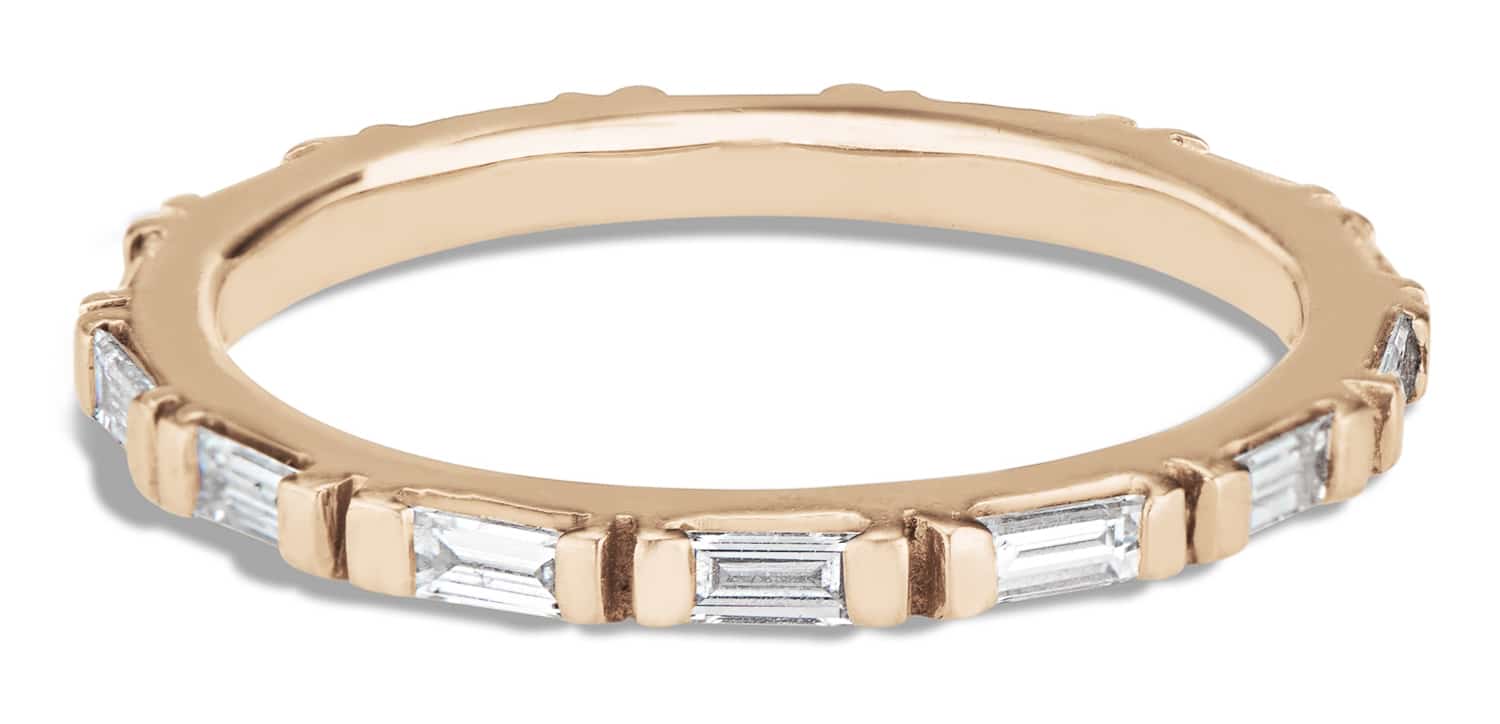 Baguette Diamond Band