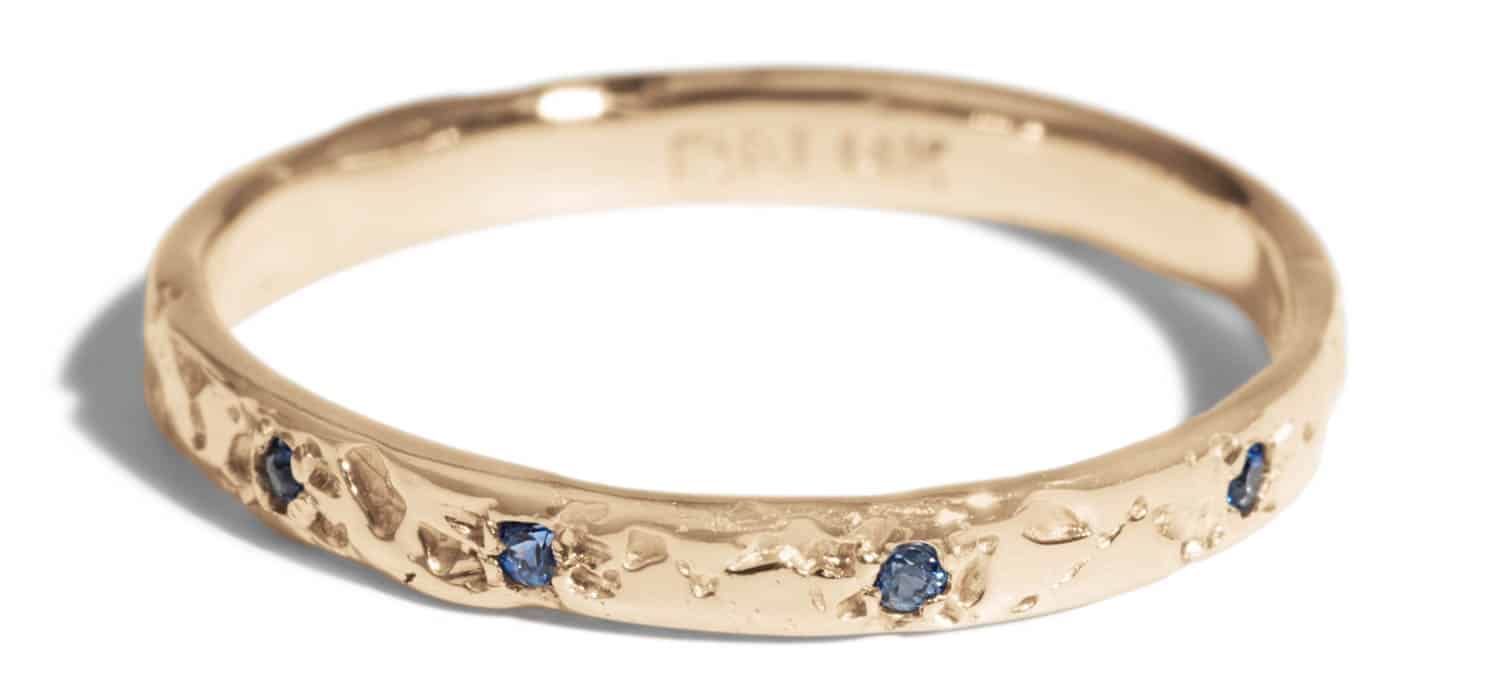 Dais Blue Sapphire Narrow Band