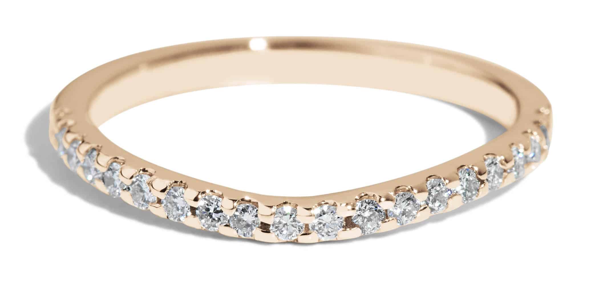 Eternity Half Curved Diamond Band