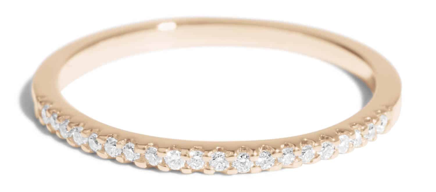 Eternity Half Diamond Narrow Band