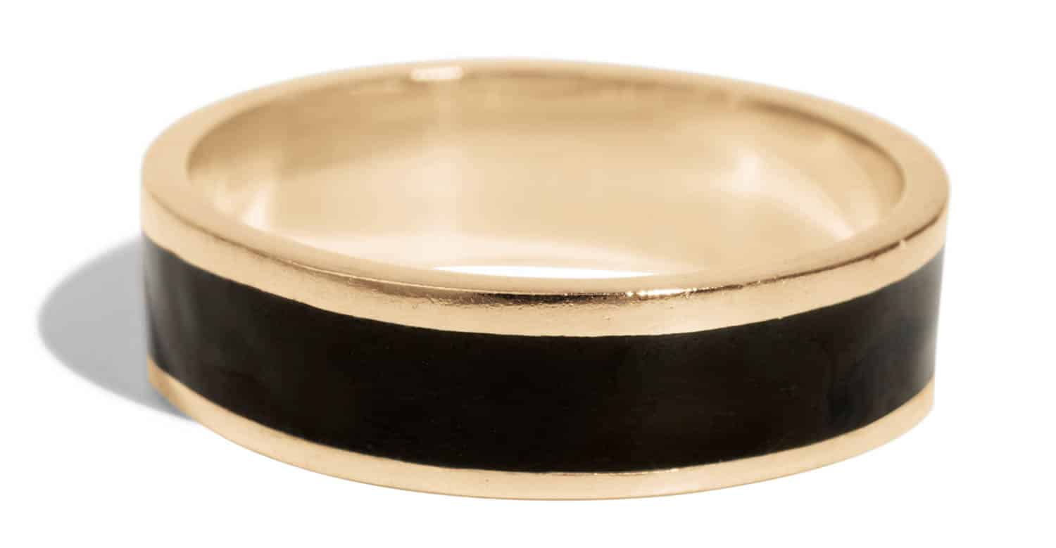 Senna Tall Band with Black Enamel