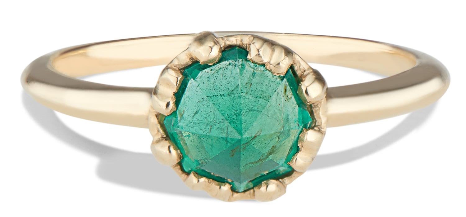 Sol Emerald Octagonal Ring