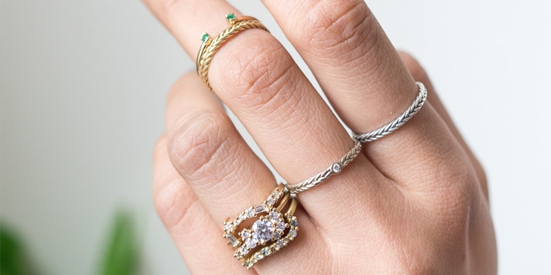 Image of h and wearing multiple rings - What to Expect