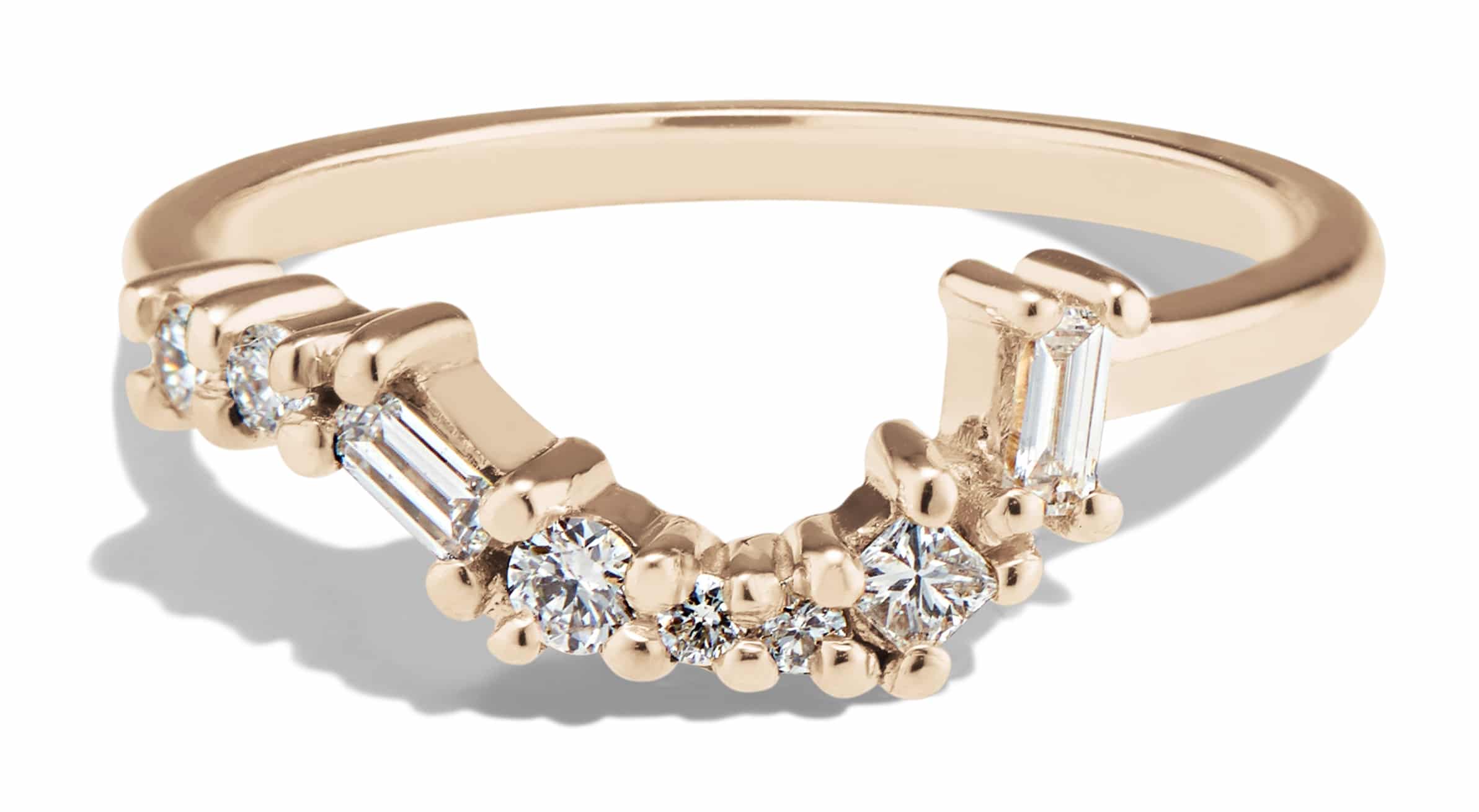 Custom Diamond Burst Cluster Band