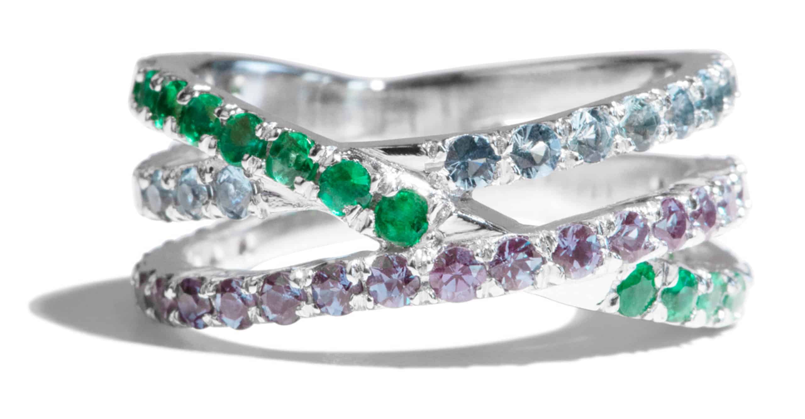 Custom Intertwined Eternity Band