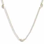 Lau Mini Diamond Necklace Yellow Gold