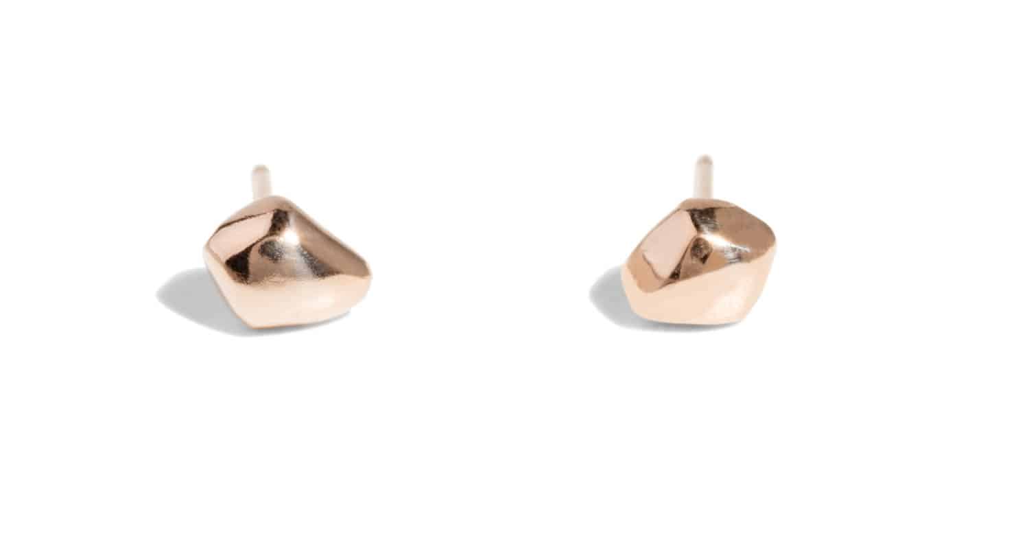 Bog Studs Rose Gold