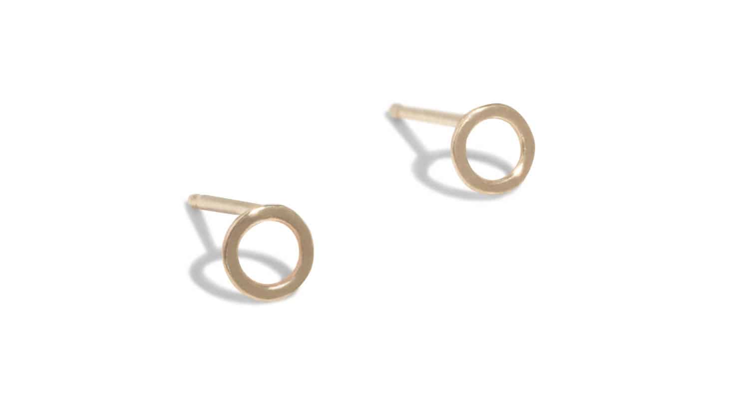 Octillo Studs Yellow Gold