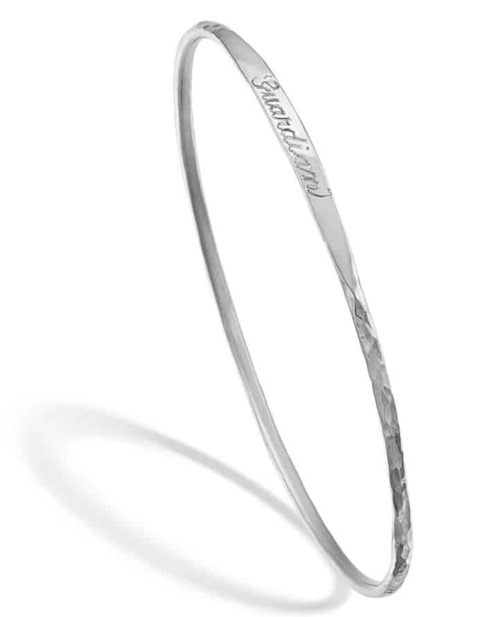 Keepsake Guardian Bangle Silver - Image 2