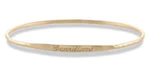 Keepsake Guardian Bangle Yellow Gold