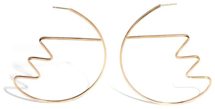 Circ Hoops Yellow Gold - Image 2