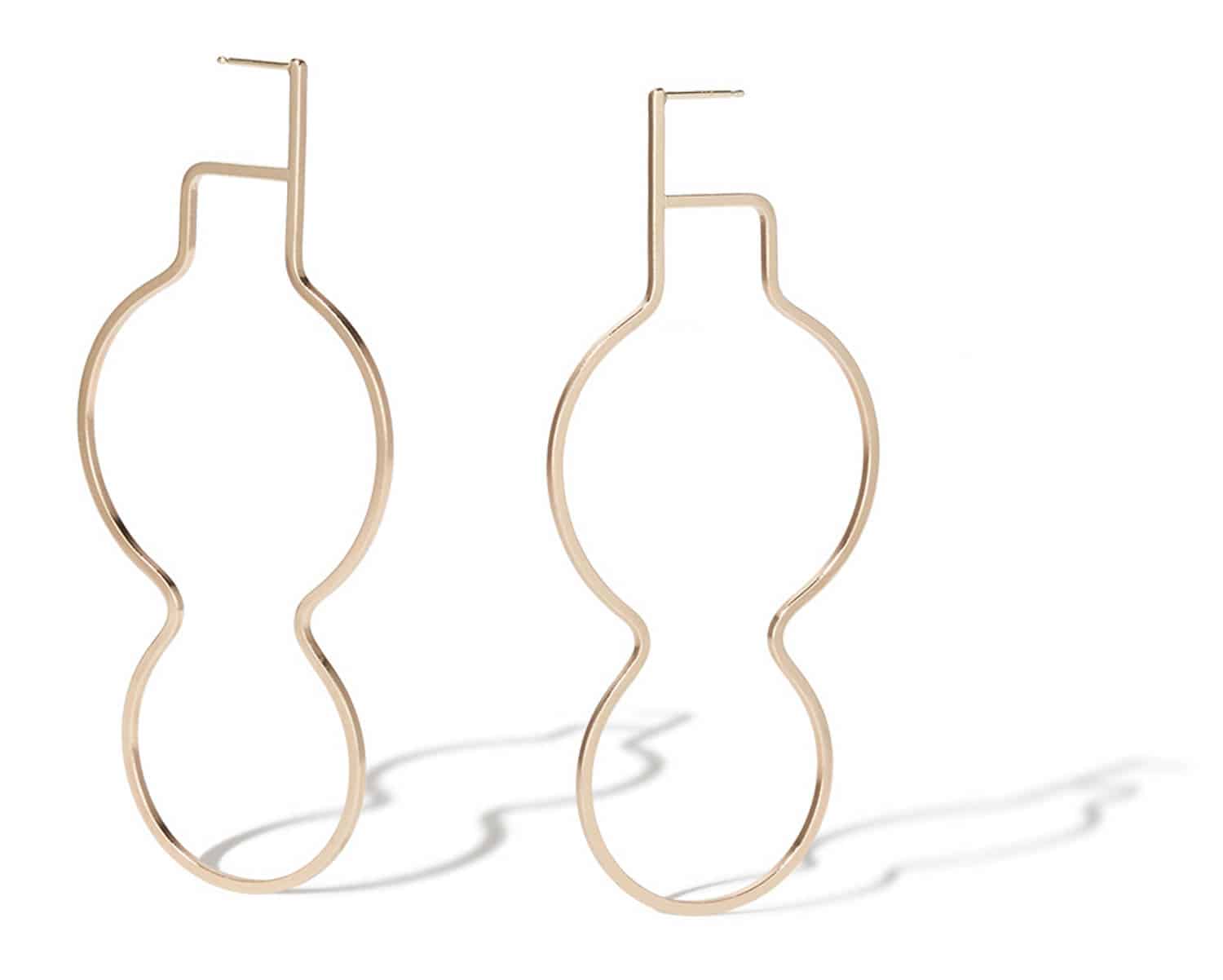 Circ Drops Yellow Gold
