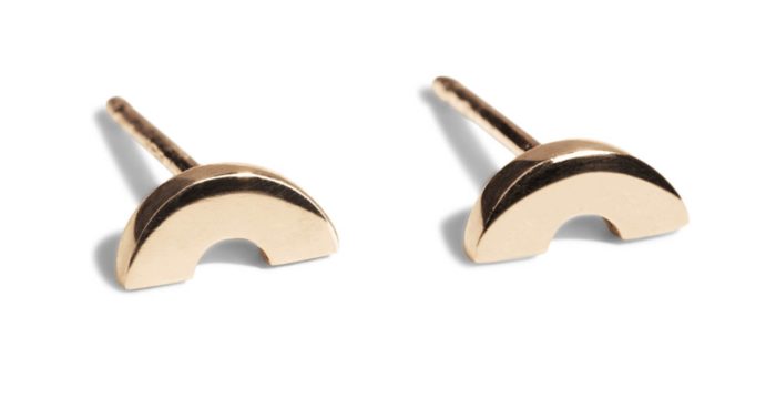 Lau Studs Yellow Gold - Image 2