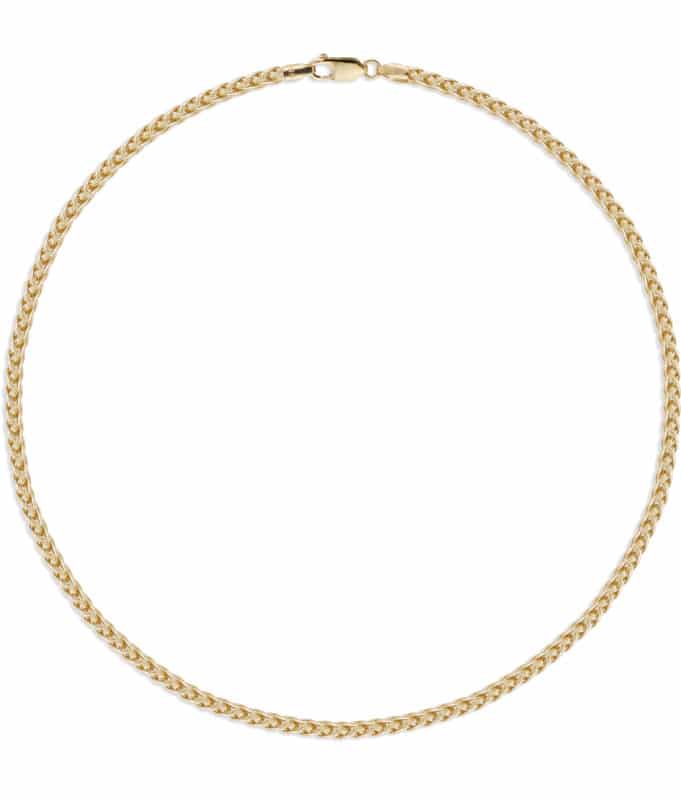 Bans Off Our Bodies Charm + Wheat Chain Necklace - Image 3