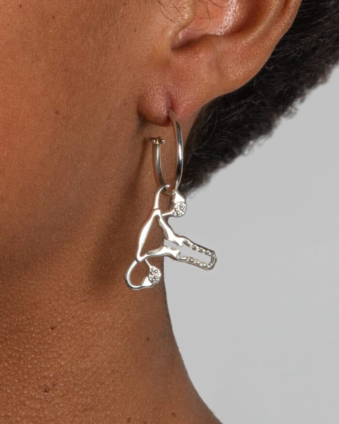 Bans Off Our Bodies Charm + Nikko Hoops