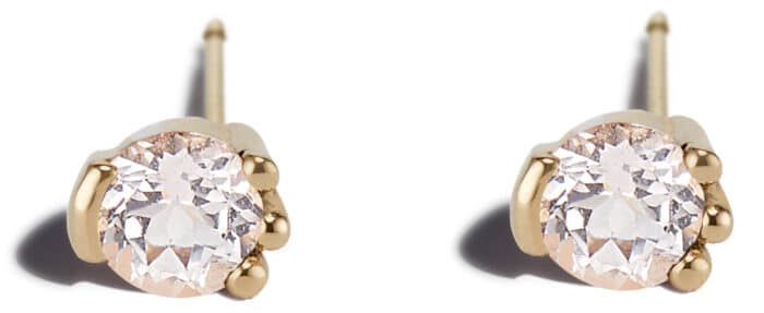 Lash Morganite Studs