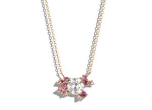 Custom Amethyst and Diamond Necklace