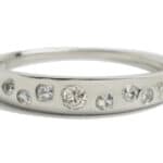 Custom Diamond Crescent Band