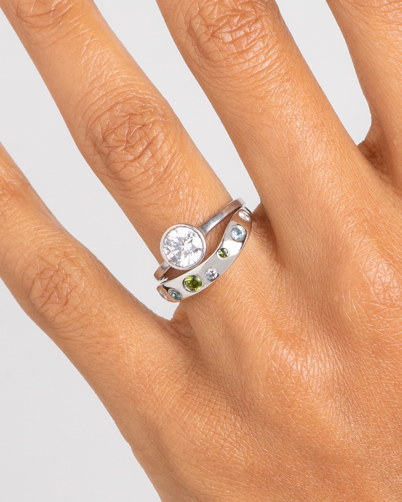 CUST_Curved_Diamond_and_Gemstone_Band_with_Allium_Diamond_Ring_PLAT_McKnight_WEB2