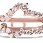 Custom Diamond Jacket Curved Band
