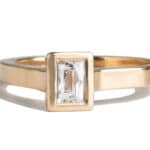 Custom Tycoon Cut Diamond Solitaire Ring