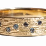 Custom Alexandrite Quill Band