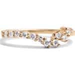 Custom Diamond Curved Band
