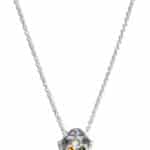 Custom Tourmaline, Opal, and Citrine Sol Pendant