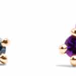 Custom Blue Sapphire Cluster Studs