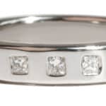 Custom Princess Cut Diamond Band